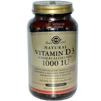 Solgar, Natural Vitamin D3 (Cholecalciferol), 1000 IU, 250 Softgels.jpg