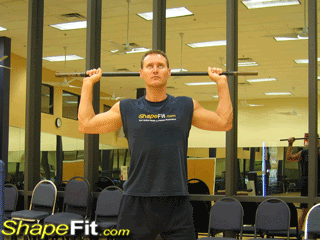 shoulder-exercises-standing-barbell.gif